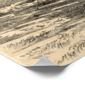 Das Grabmal von König David in Jerusalem Poster (Ecke)