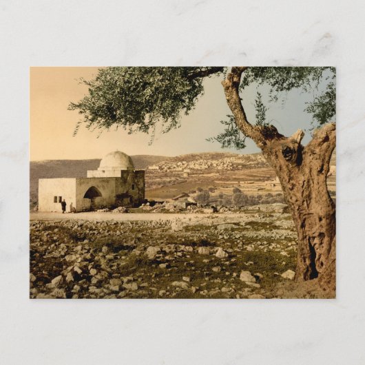 Das Grabmal von Mutter Rachel in Bethlehem Postkarte (Vorderseite)