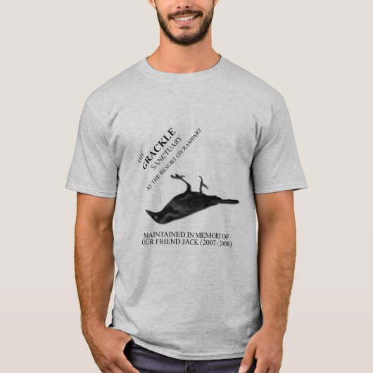 Das Grackle Schongebiet T-Shirt (Vorderseite)