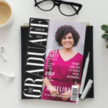 Das Graduate Fun Trendy Magazine deckte das Grad-P