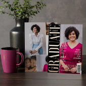 Das Graduate Fun Trendy Magazine deckte das Grad-P Folieneinladung