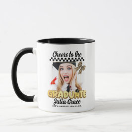 Das Graduate White Custom Foto Tasse