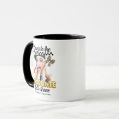 Das Graduate White Custom Foto Tasse (Vorderseite Links)
