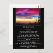 Das Gral-Gebet Postkarte (Vorne/Hinten)