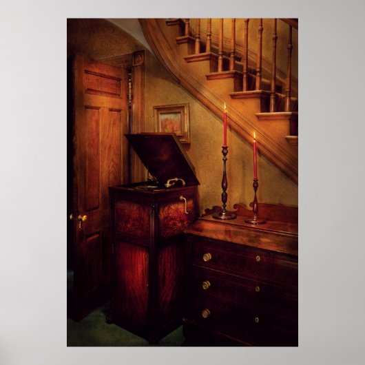 Das Gramophon in der Ecke Poster (Vorne)