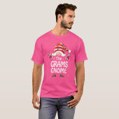 Das Grams Gnome Tree Light Buffalo Karierte Weihna T-Shirt (Vorne ganz)