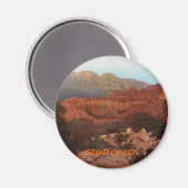 Das Grand Canyon Magnet (Vorderseite/Rückseite)