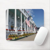 Das Grand Hotel auf der Insel Mackinac, Michigan Mousepad (Mit Mouse)