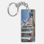 Das Grand Hotel auf der Insel Mackinac, Michigan Schlüsselanhänger (Vorderseite links)