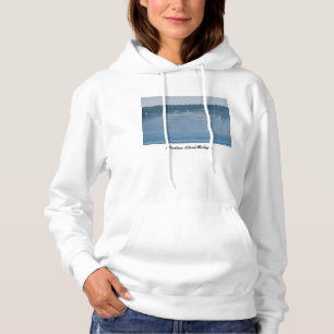 Das Grand Hotel durch den Nebel Hoodie