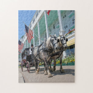 Das Grand Hotel - Mackinac Island, Michigan Puzzle