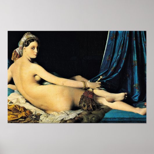 Das Grand Odalisque, das Français La Grande Odalis Poster (Vorne)
