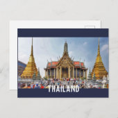 Das Grand Palace Bangkok Thailand Postkarte (Vorne/Hinten)