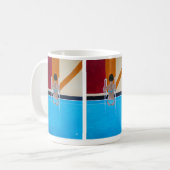 Das Grand Resort Gemälde von Alfred Fox Kaffeetasse (Vorderseite Links)