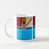 Das Grand Resort Gemälde von Alfred Fox Kaffeetasse (Links)