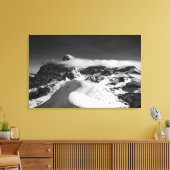 Das Grand Teton und die Kathedrale Leinwanddruck (Insitu (Wohnzimmer))