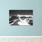 Das Grand Teton und die Kathedrale Leinwanddruck (Insitu (Holzboden))