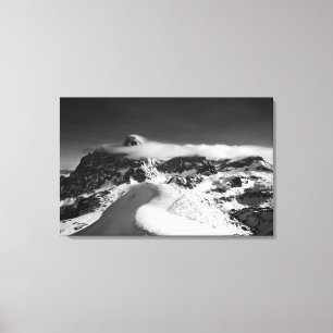 Das Grand Teton und die Kathedrale Leinwanddruck