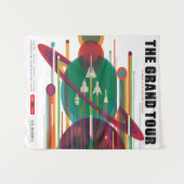 Das Grand Tour Medium Wandteppich (Vorderseite (Horizontal))