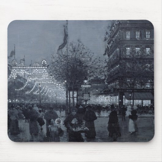 Das Grands Boulevards, Paris Mousepad (Vorne)