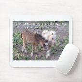 Das Gras ist grüner Mousepad (Mit Mouse)