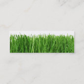 Das Gras ist grünere MiniTelefonkarte Telefonnummerkarte (Rückseite)