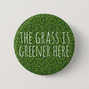 Das Gras ist hier grüner Button