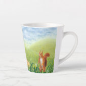 Das Gras-Kinderzimmer ist klein Milchtasse (Rechts)