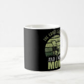 Das Gras ruft und ich muss die Gartenarbeit mähen Kaffeetasse (VorderseiteRechts)