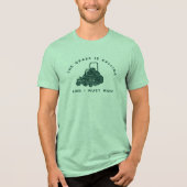 Das Gras ruft und ich muss lustige Grafik mähen Tri-Blend Shirt (Vorderseite)