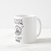 Das Gras ruft und ich muss mähen Kaffeetasse (VorderseiteRechts)