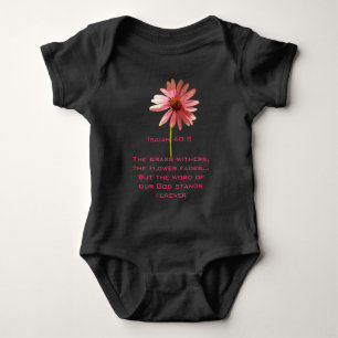 Das Gras verdorrt, die Blume verwelkt... Baby Strampler