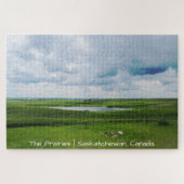 Das Grasland | Saskatchewan, Kanada Puzzle (Horizontal)