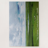 Das Grasland | Saskatchewan, Kanada Puzzle (Vertikal)