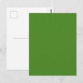 DAS GRASS IST EINE GRÜNE Postkarte (Vorne/Hinten)