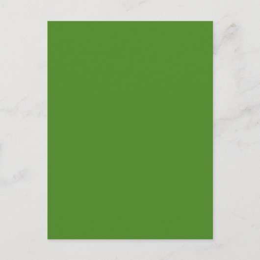 DAS GRASS IST EINE GRÜNE Postkarte (Vorderseite)