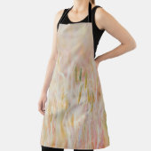 DAS GRASSLAND WURDE VON IHM IN PASTEL-FARBE UMGESE SCHÜRZE (InSitu)