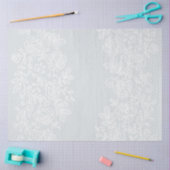 Das graue Lady-Dekoupage-Papier Seidenpapier (Basteln)