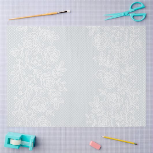 Das graue Lady-Dekoupage-Papier Seidenpapier (Basteln)