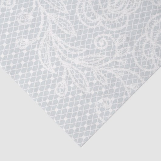 Das graue Lady-Dekoupage-Papier Seidenpapier (Ausschnitt)