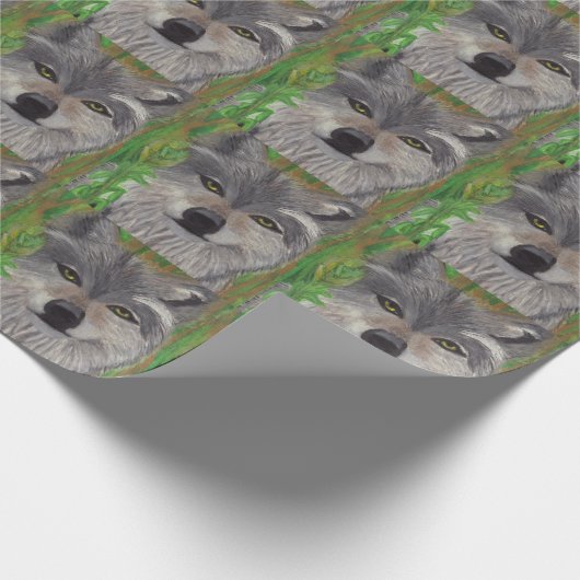 DAS GRAUENWOLF-Packpapier Geschenkpapier (Ecke)