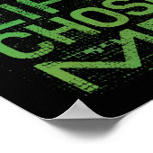 Das grausame Leben wählte mich aus Poster (Ecke)