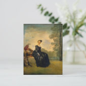 Das grausame Mädchen Postkarte (Stehend Vorderseite)