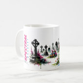 Das Graveyards SpektralBouquet Kaffeetasse (Vorderseite Links)