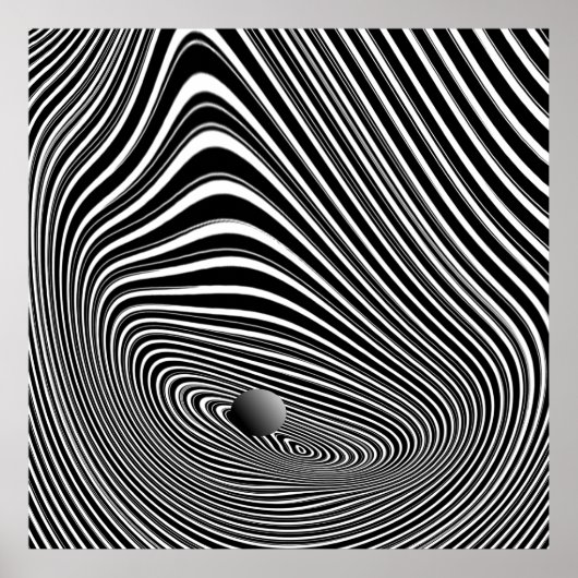 Das Gravity-Gesetz 3D Poster (Vorne)