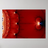 Das Gravity Wells-Fraktal Poster (Vorne)