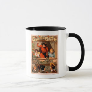 Das Great Gotham Stock Co. Theaterplakat Tasse