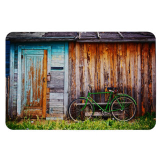 Das Green Bicycle 1 Pemium Magnet