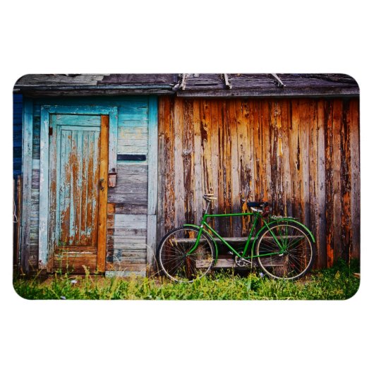 Das Green Bicycle 1 Pemium Magnet (Horizontal)
