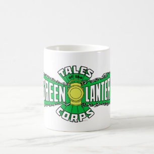 Das Green Lantern Corps - grünes Logo Kaffeetasse